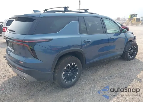 2025 Chevrolet Traverse Awd Z71 from USA, damaged, VIN 1GNEVJRS6SJ225657